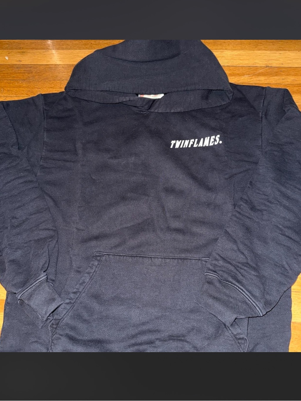 Black twin flames hoodie